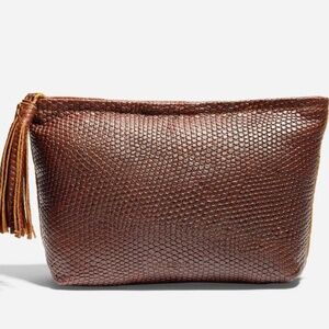 *new* Petra pouch in Cider Snake